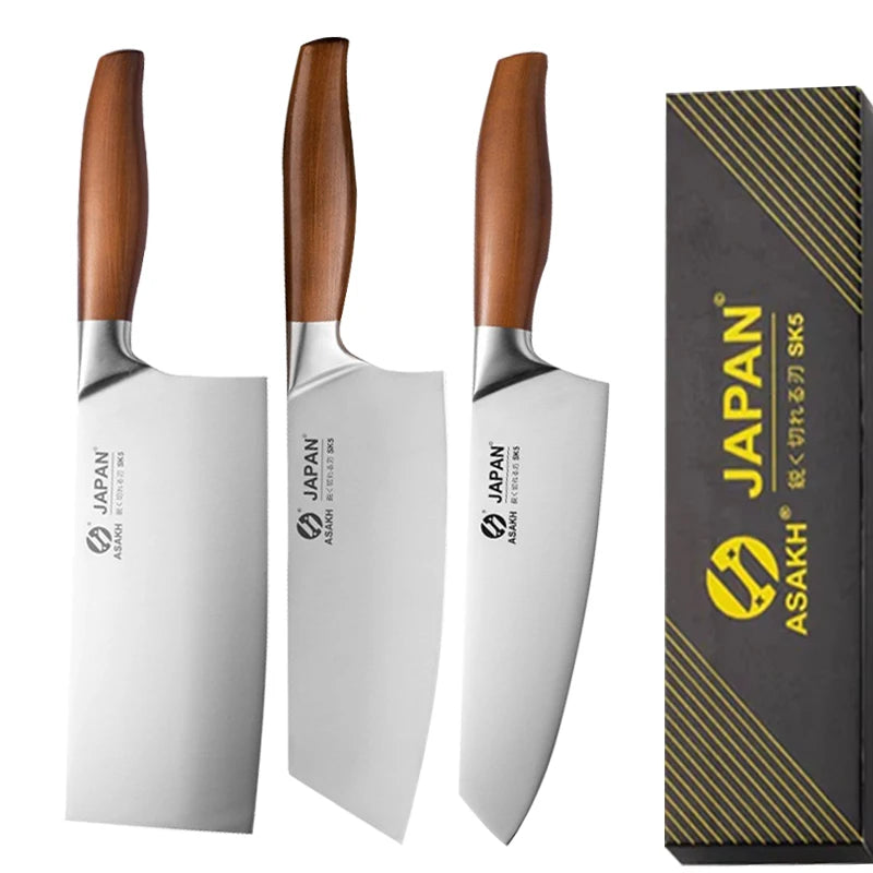 Professional Japanese Knives Santoku Knife Stainless Steel Fish