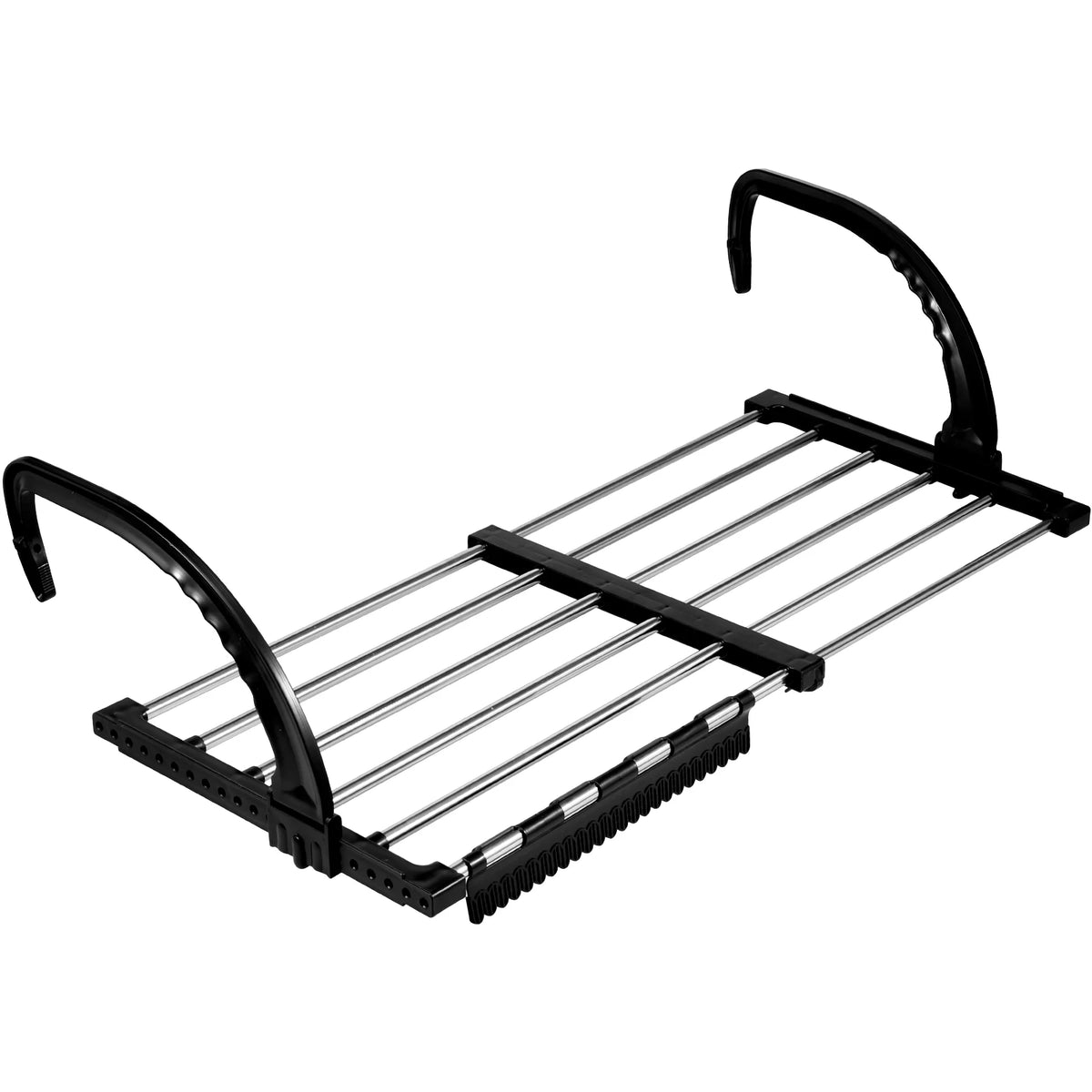 Extendable Radiator Drying Rack Stainless Steel Foldable Balcony