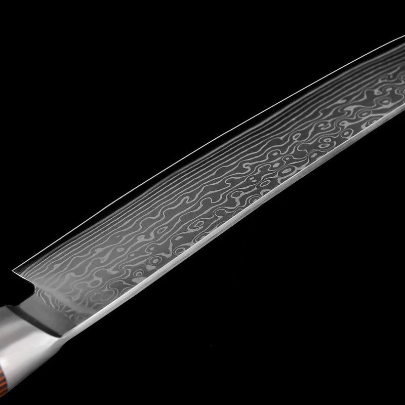 Damascus Steel Japanese Chef Knife Meat Cleaver Slicing