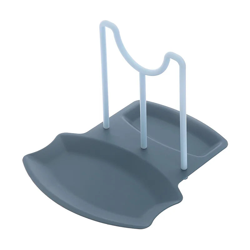 Organizer Spatula Pot Lid Rack Shelf Plastic Spoon