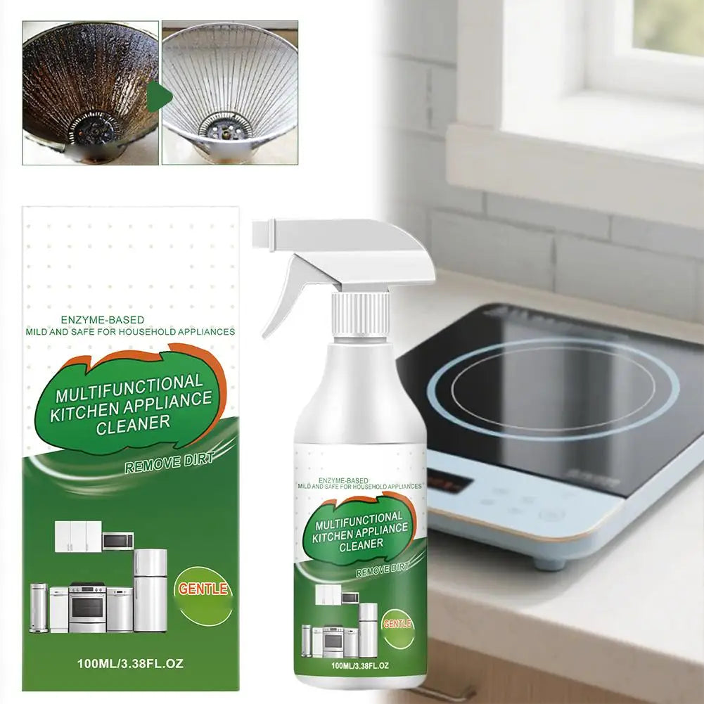 Multi Purpose Appliance Cleaner Quickly Penetrates Dissolves