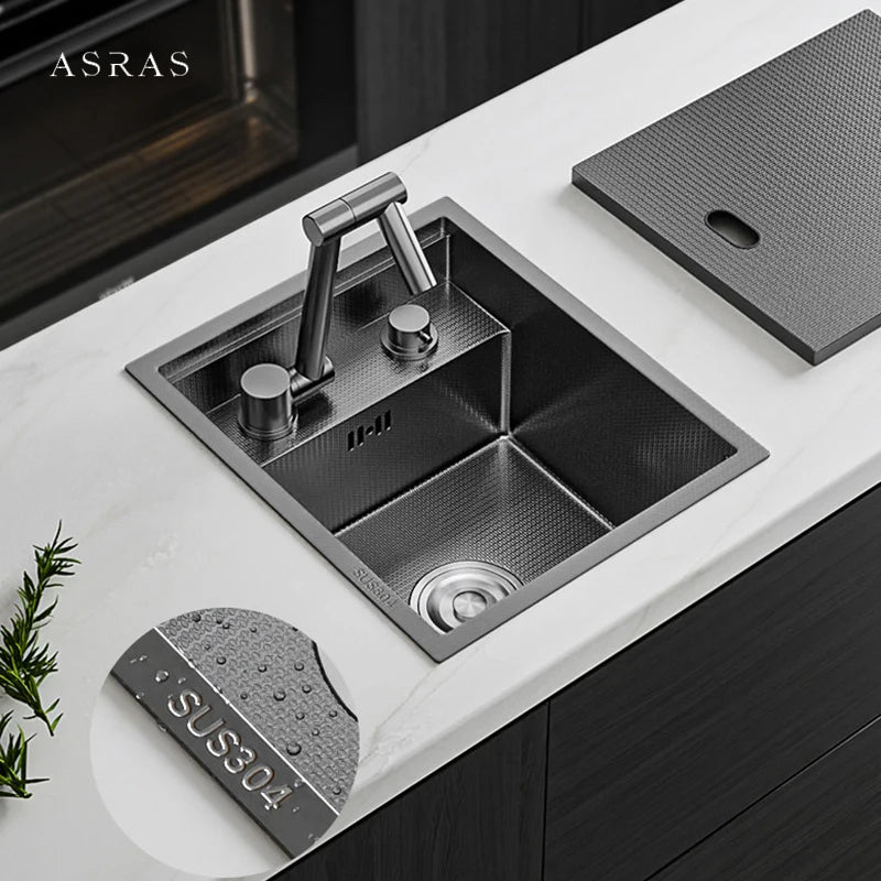 Asras Sus 304 Nanometer Hidden Island Sink Rice