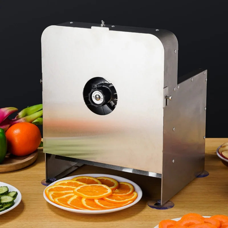 Electric Vegetable Cutter Automatic Feeding Food Processor French