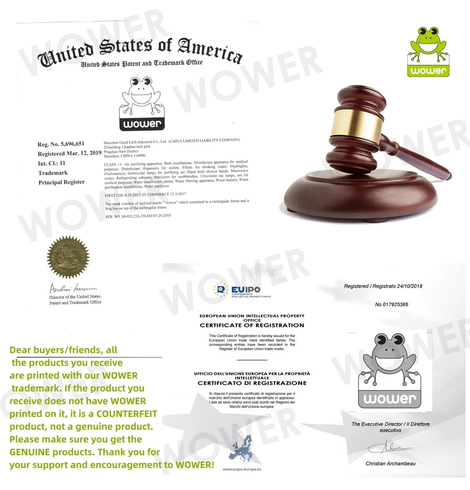 Wower Electric Bidet Personal Hygiene Cleaning 3l Shattaf