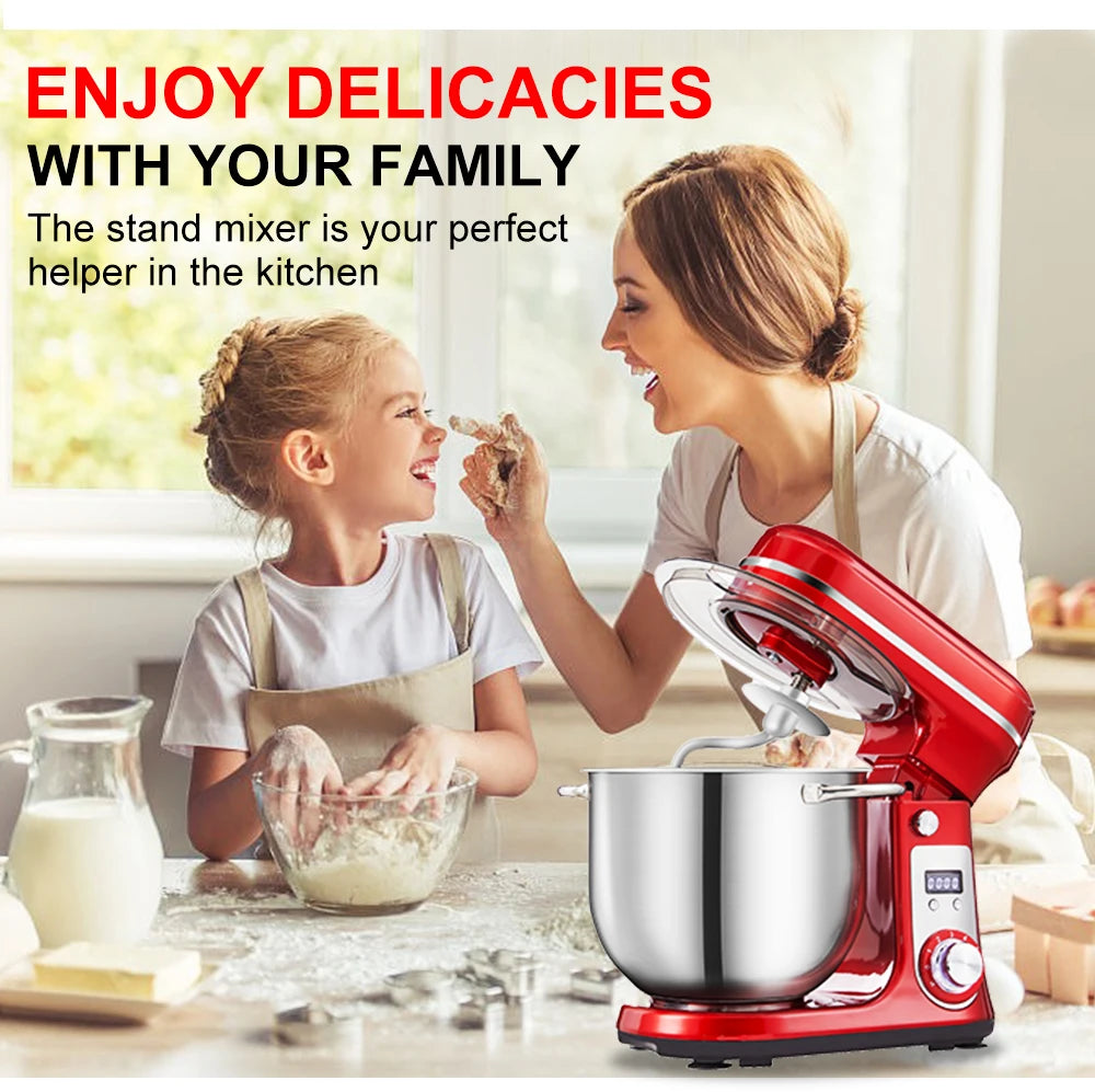 Biolomix Food Stand Mixer Blender Quiet Motor Cream
