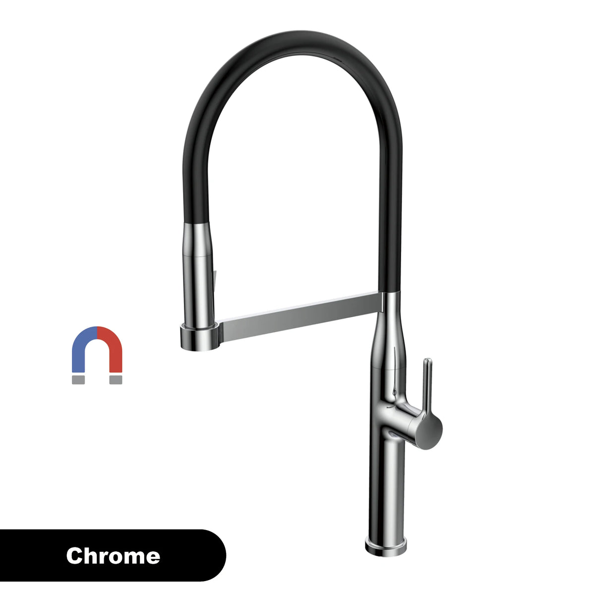 Luxury Brushed Gold Brass Pull Out Faucet Ceramic