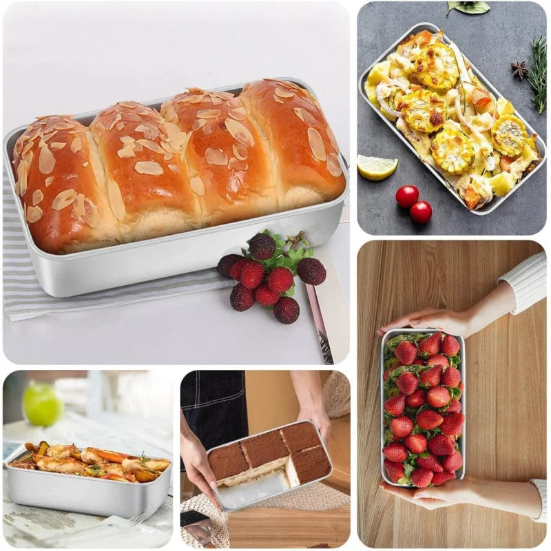 Bread Baking Loaf Pan Cake Mold Non-Stick Aluminum