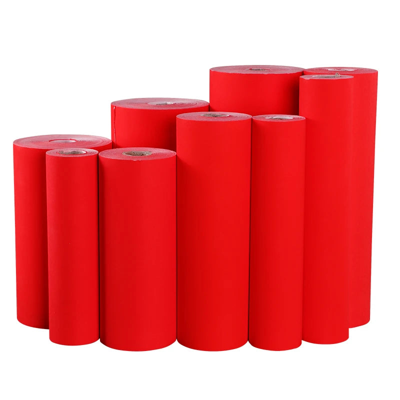Red Rice Paper Chinese Spring Festival Couplets Half-Ripe