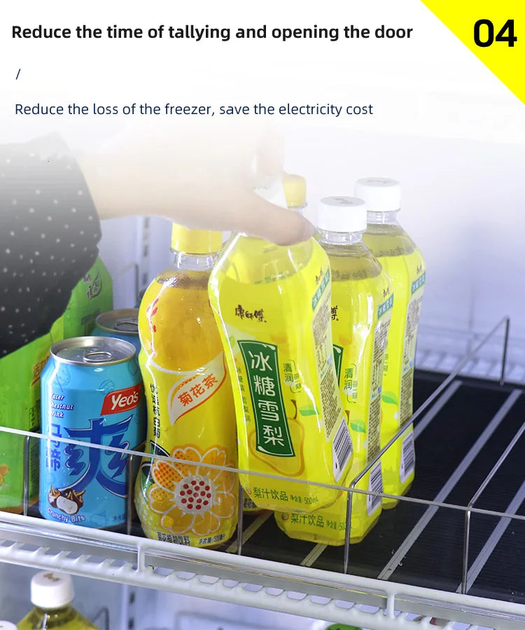 Refrigerator Basket Drink Beer Cola Can Soda Storage