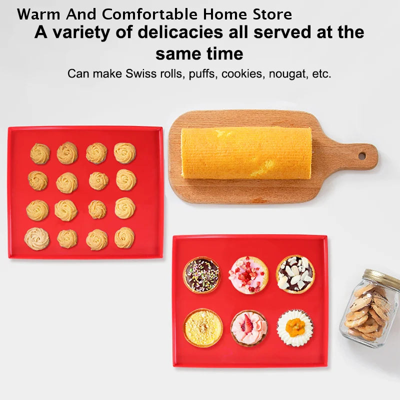 Silicone Baking Mats Cake Rolls Pastry Mat Non-Stick
