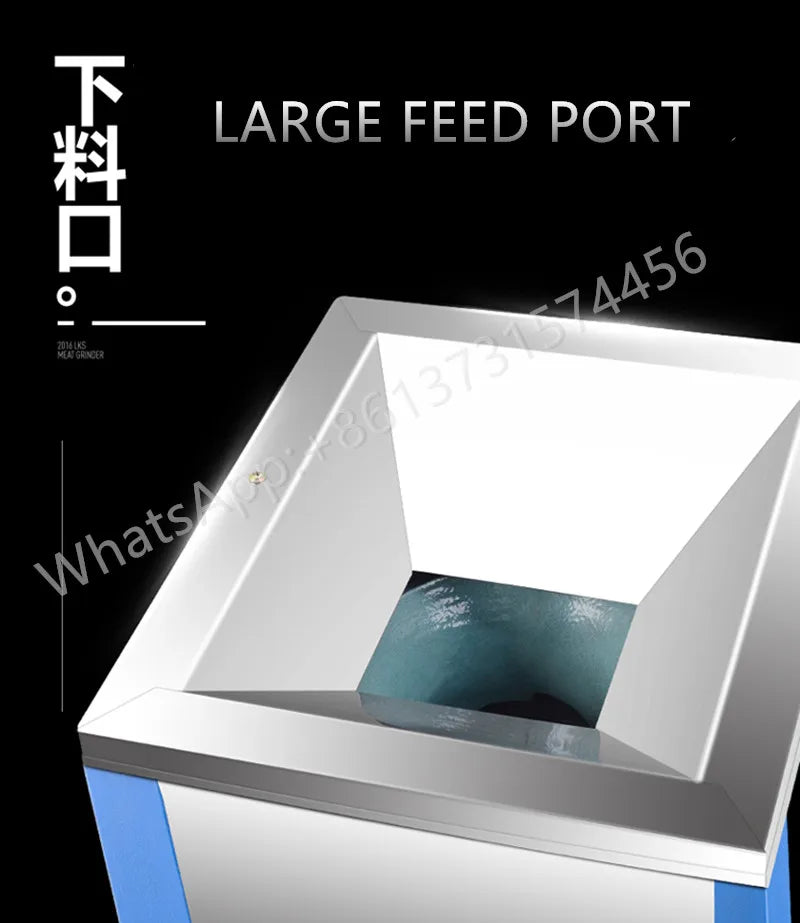 Electric Meat Grinder 3kw Desktop Mincer Minced Fish