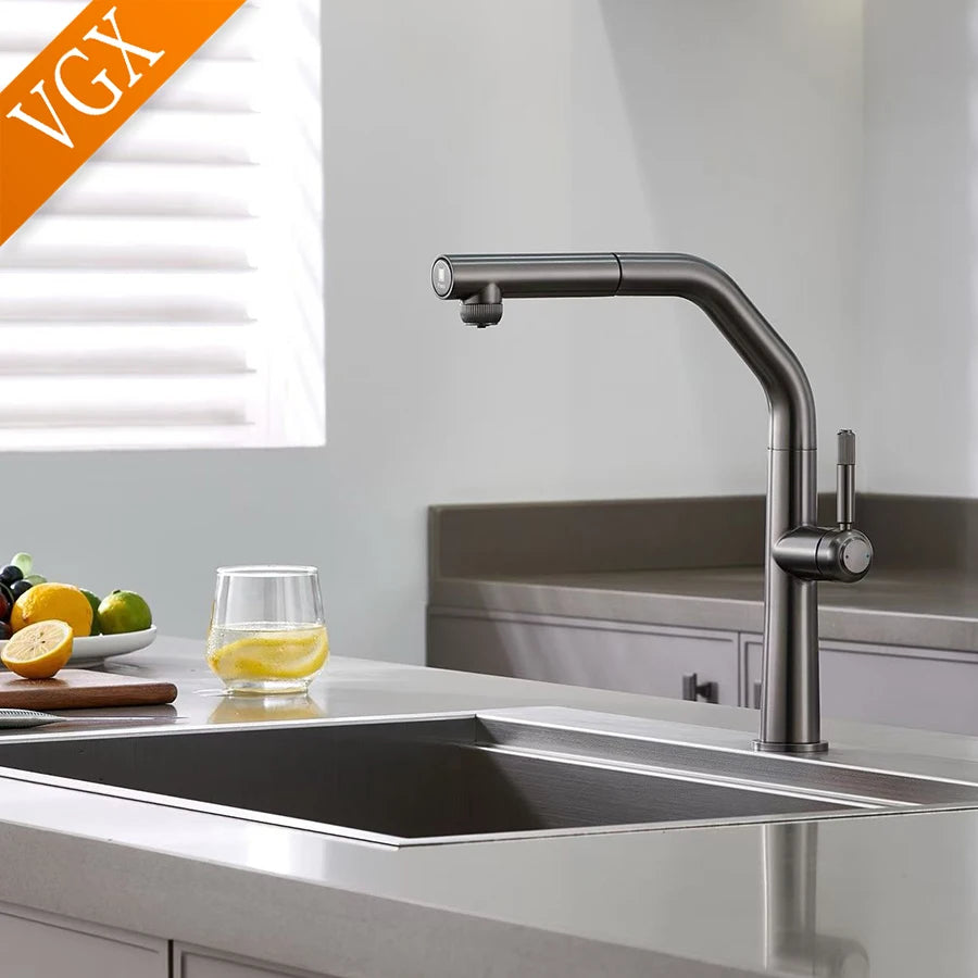 Vgx Faucet Dual Spout Pure Drinking Water Tap