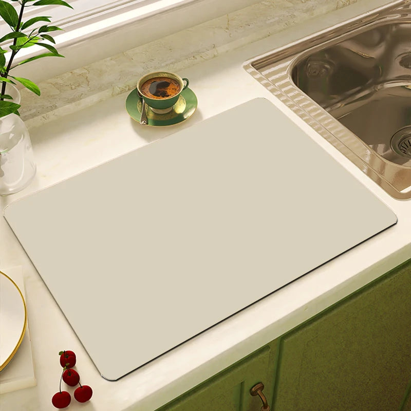 Solid Color Printing Super Absorbent Large Absorbent Mat
