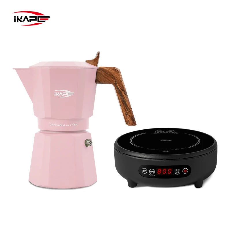 Ikape Espresso Moka Pot Infrared Ceramic Hob 220v