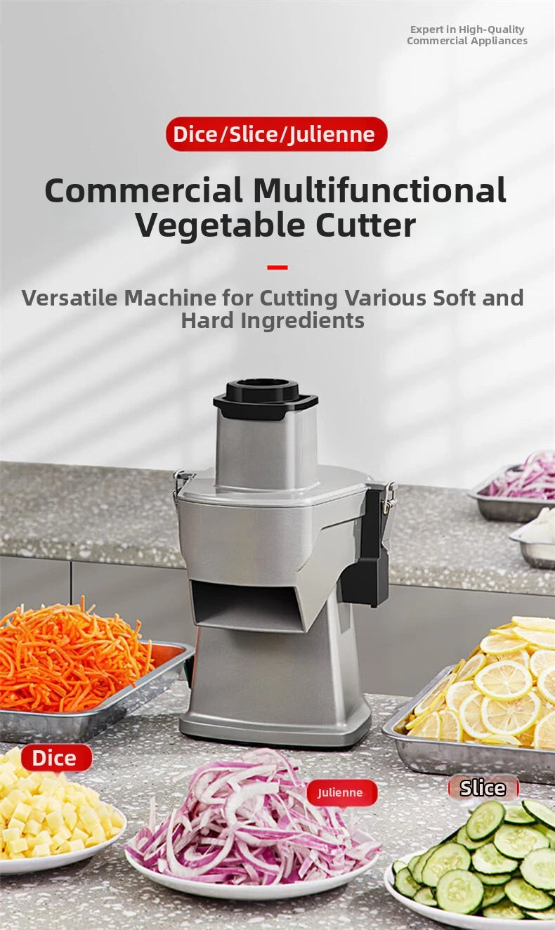 Commercial Multi-Function Electric Vegetable Cutter Automatic