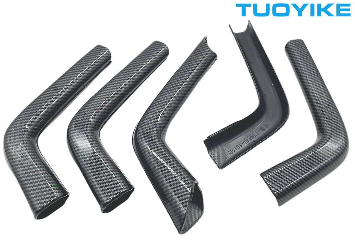 Car Abs Carbon Fiber Interior Door Pull Handle