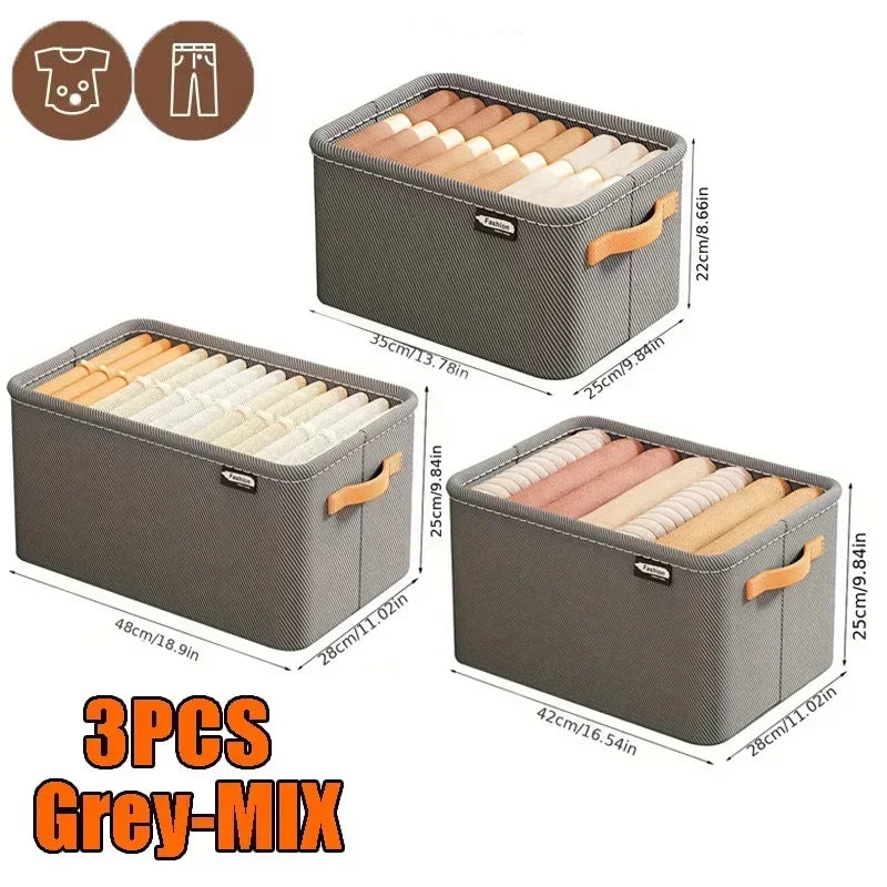 Wardrobe Organizer Box Storage In Closet Underwear Drawers