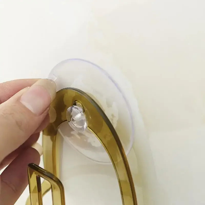Suction Cup Sink Drain Rack Plastic Sponge Holder