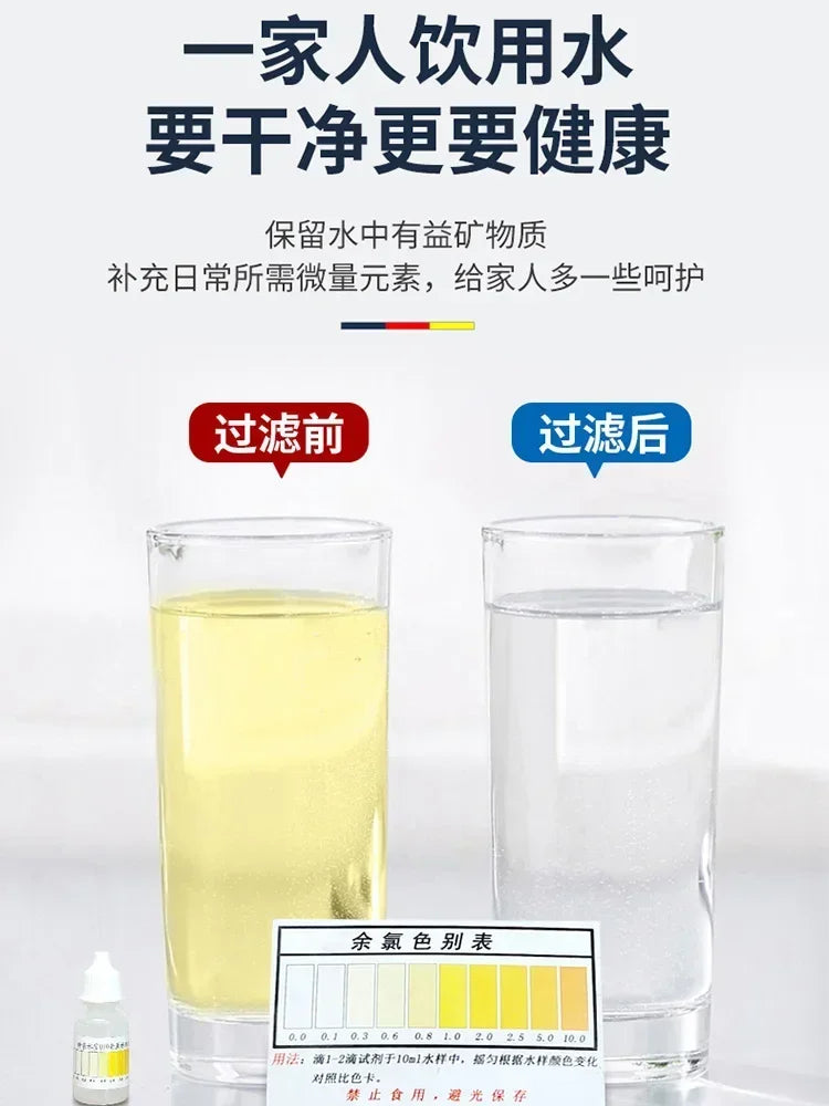 7-Stage Ultra Filtration Water Purifier Stainless Steel Housing