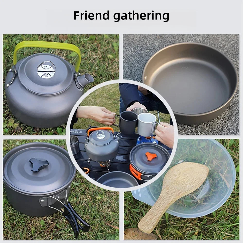 Outdoor Cooking Utensils Camping Cookware Water Heaters Tea