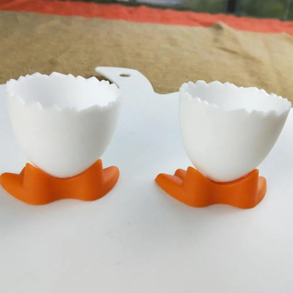 Egg Cup Stand Decorative Egg Holder Stand Chicken