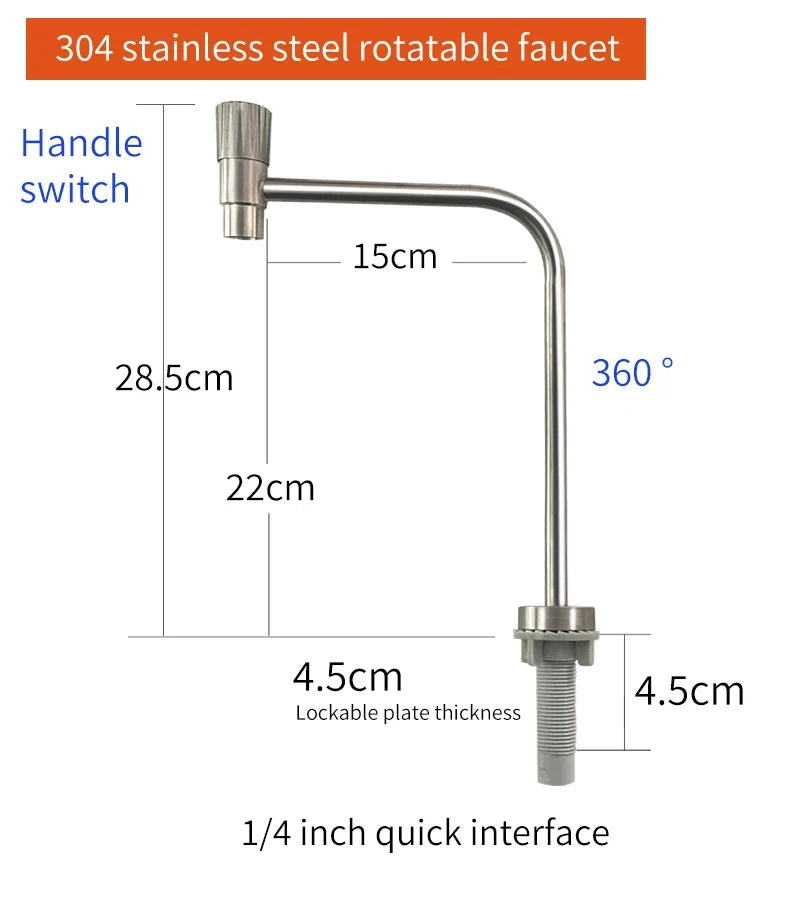 Tungfull 12v Electric Water Pump Faucet Galley Automatic