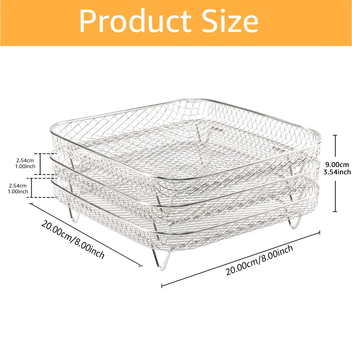 Baking Tray Oil Frying Baking Pan Non-Stick Chips