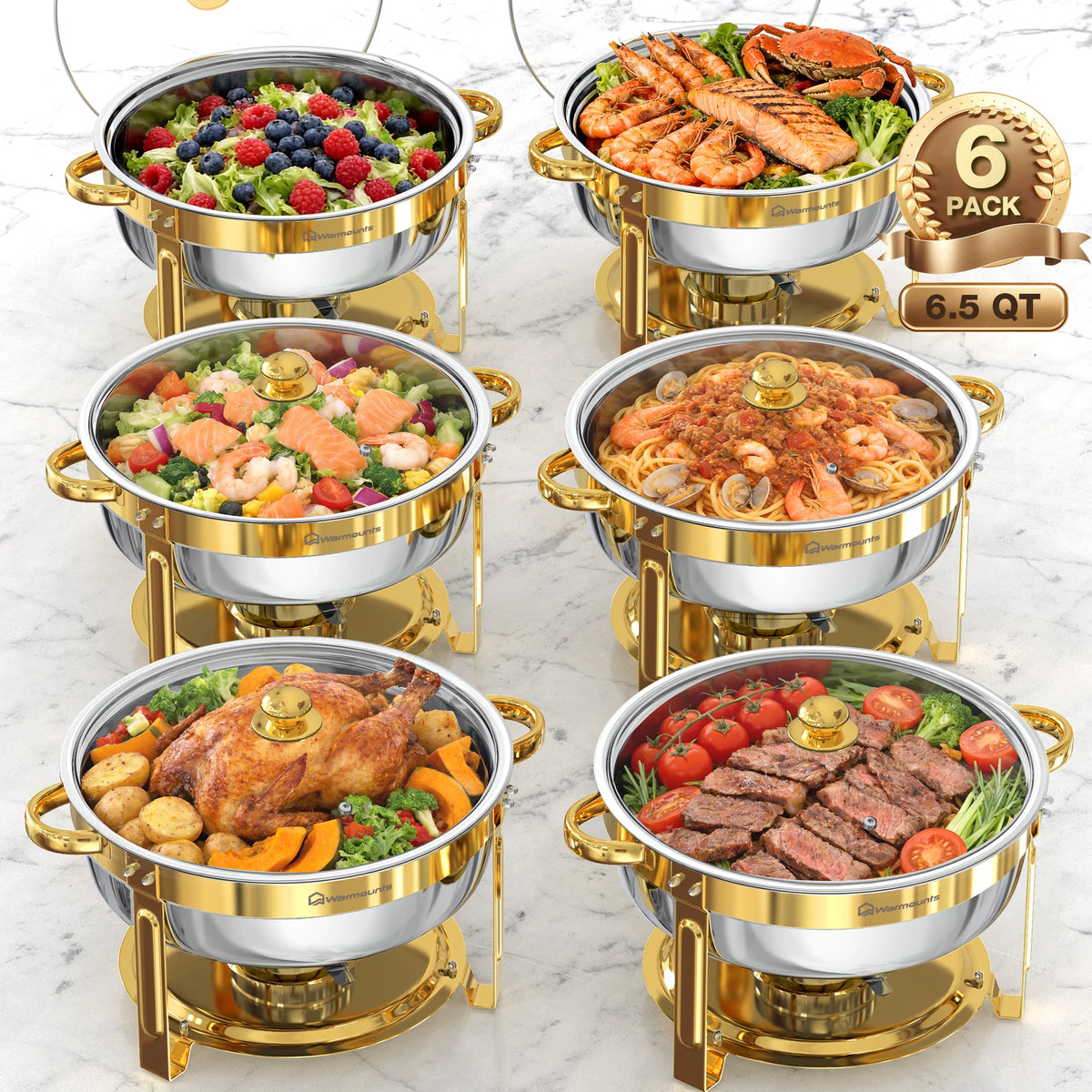 5qt Round Chafing Dish Buffet Chafing Dishes Buffet