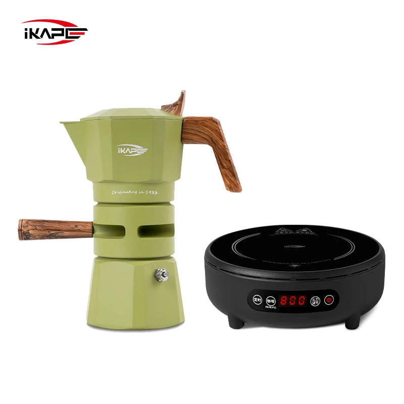 Ikape Espresso Moka Pot Infrared Ceramic Hob 220v