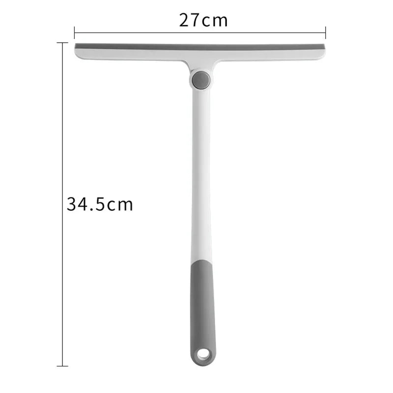 360 Degree Rotatable Shower Squeegee Glass Wiper Scraper