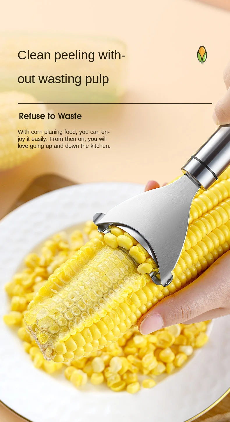 Stainless Steel Corn Stripper Peeler Cob Cutter Thresher