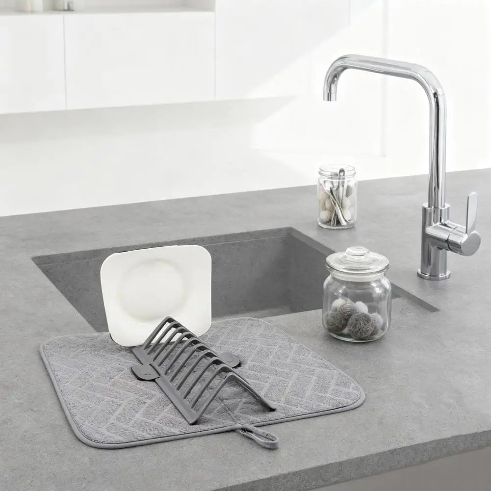 Folding Drain Pad Air Circulation Drying Mat Super