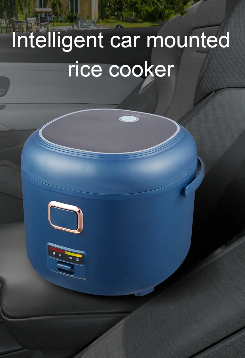 12v/24v Electric Pressure Cooking Pot Car Truck Smart