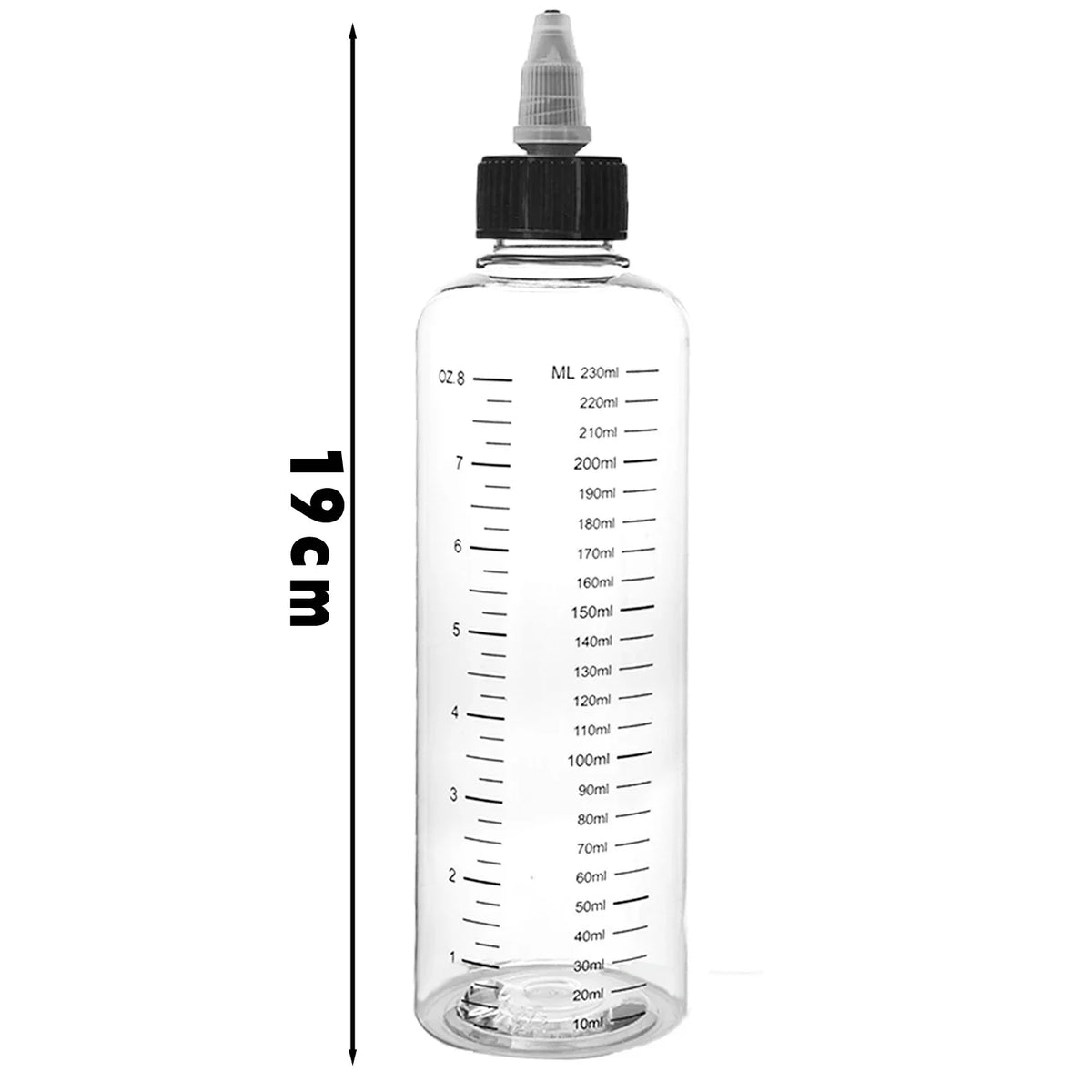 10/1pcs Plastic Squeeze Bottle Reusable Sauce Oil Dispenser