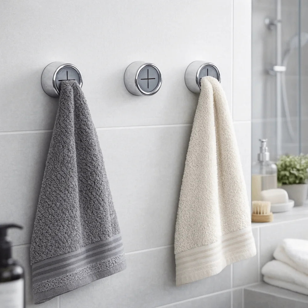 Pieces Round Dishcloth Clip Self Adhesive Wall Mounted