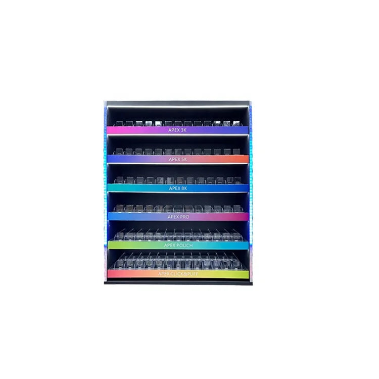 Customization Apex Modern Smoke Shop Furniture Design Led