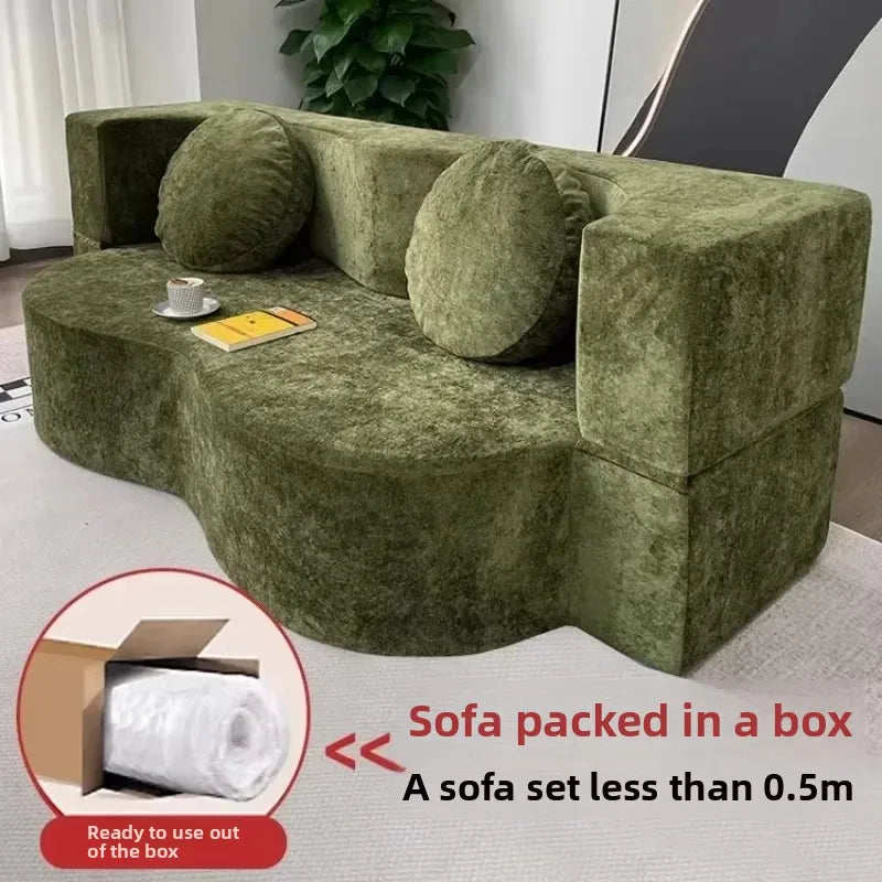Compression Sofas Vacuum Living Room Sofa Pure Sponge