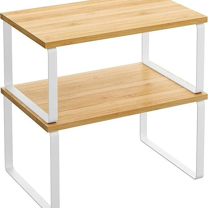 Space-Saving Countertop Organizer Office Closet Stackable Closet