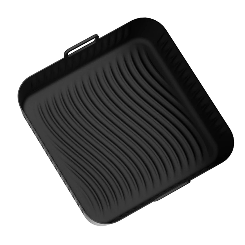 1pcs Fryer Silicone Liners Nonstick Airfryer Basket Reusable