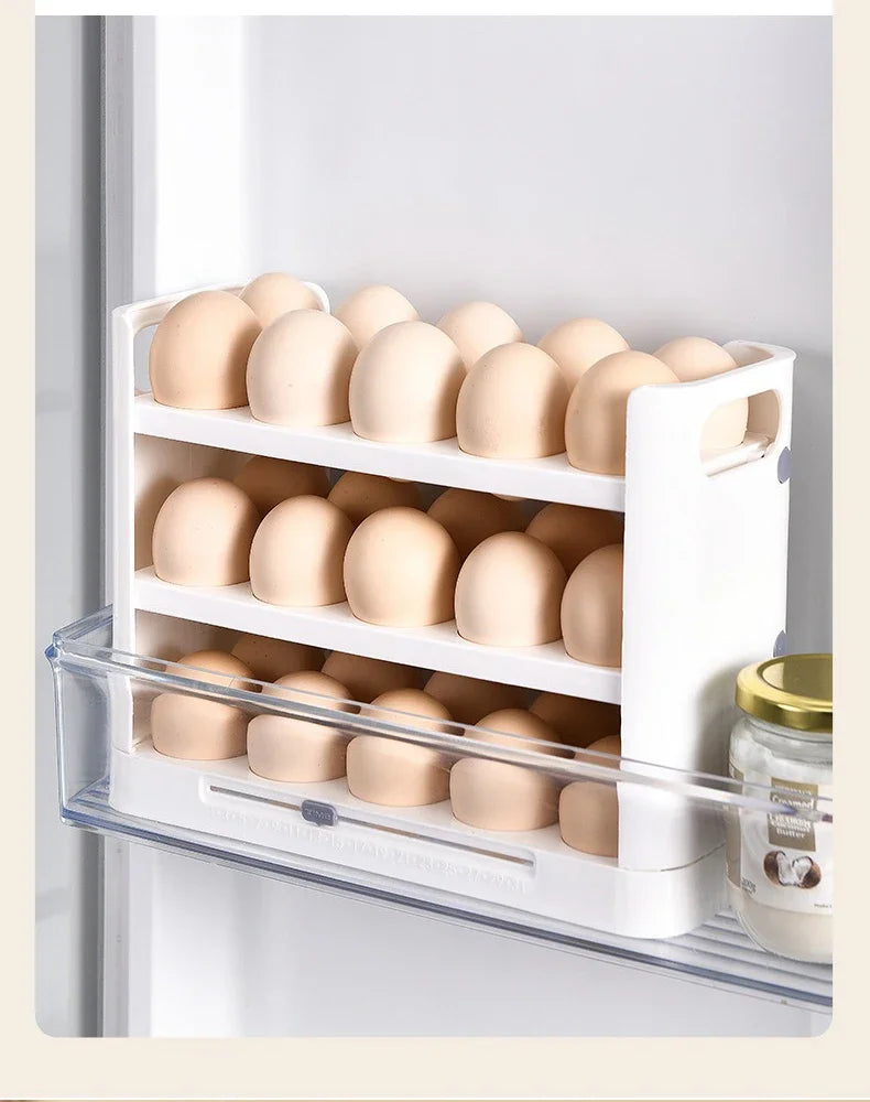 Egg Holder Refrigerator Detachable Egg Storage Organizer