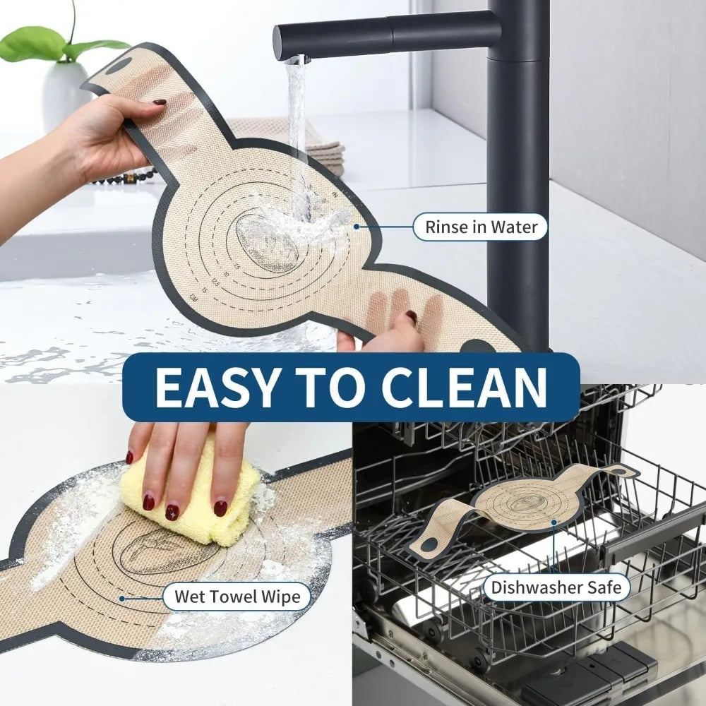 Reusable Silicone Bread Sling Dutch Oven Baking Mat