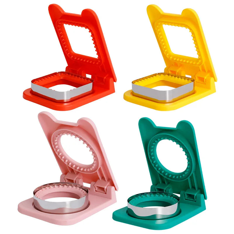 Sandwich Cookie Cutter Breakfast Sandwich Maker Bread Mold