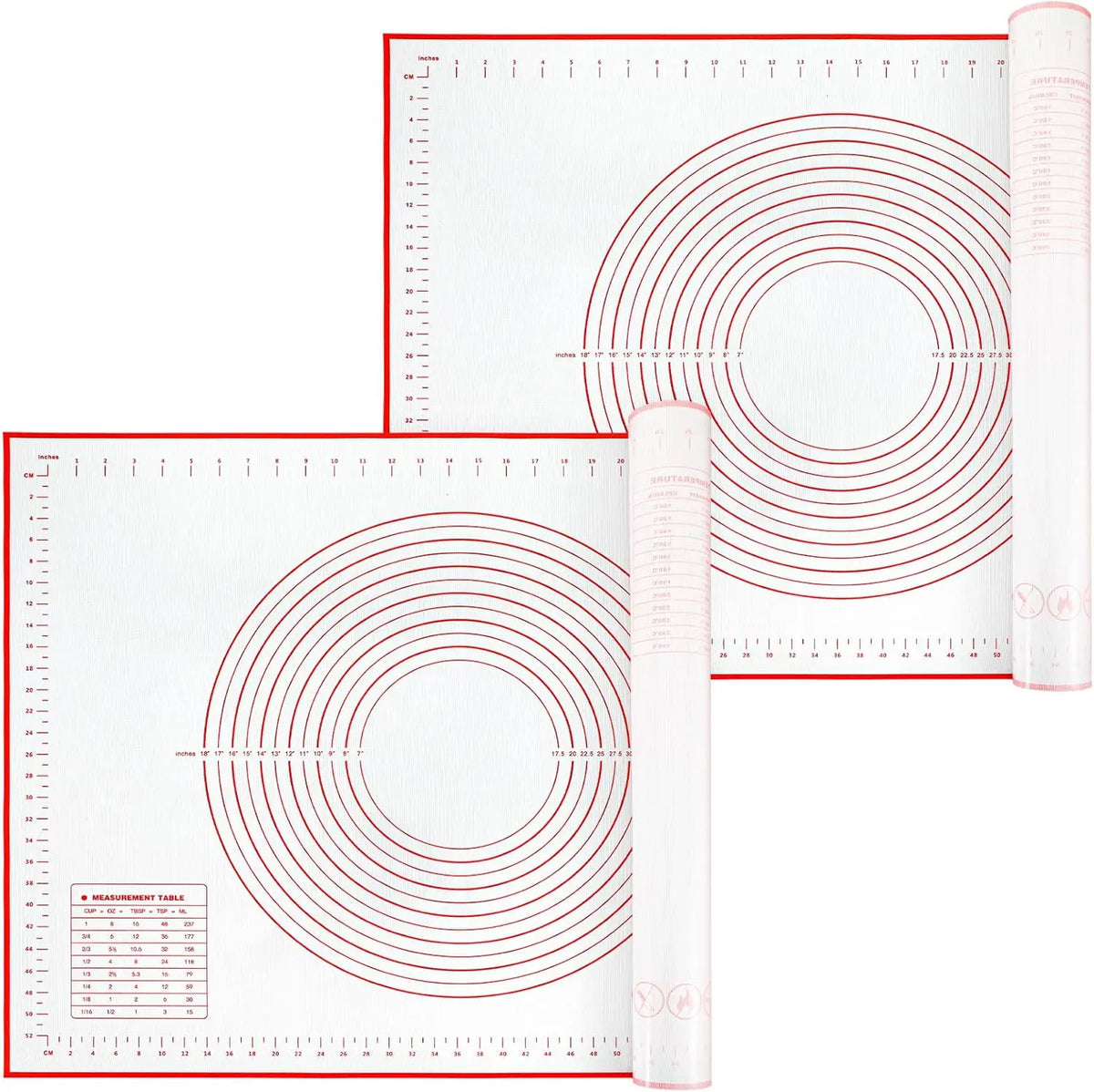 Silicone Baking Mat Non-Slip Pastry Mat Rolling Out