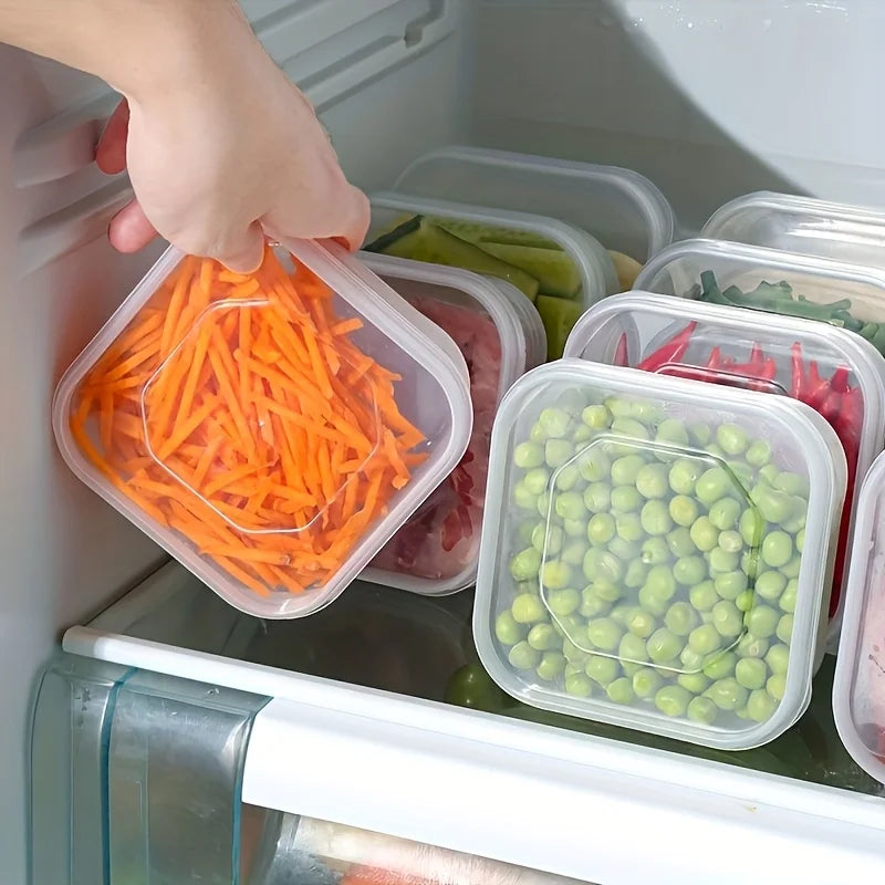 Freezer Meat Vegetable Storage Container Bpa Food Grade