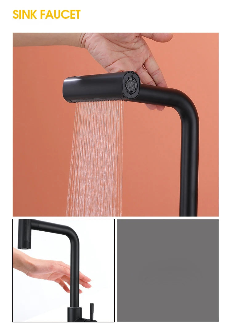 Feiyu Touch On Sink Faucets Of Pull Down