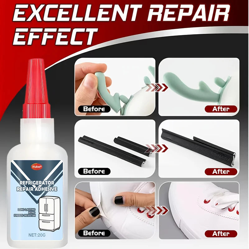 Refrigerator Drawer Repair Glue Fast Drying Transparent Glue