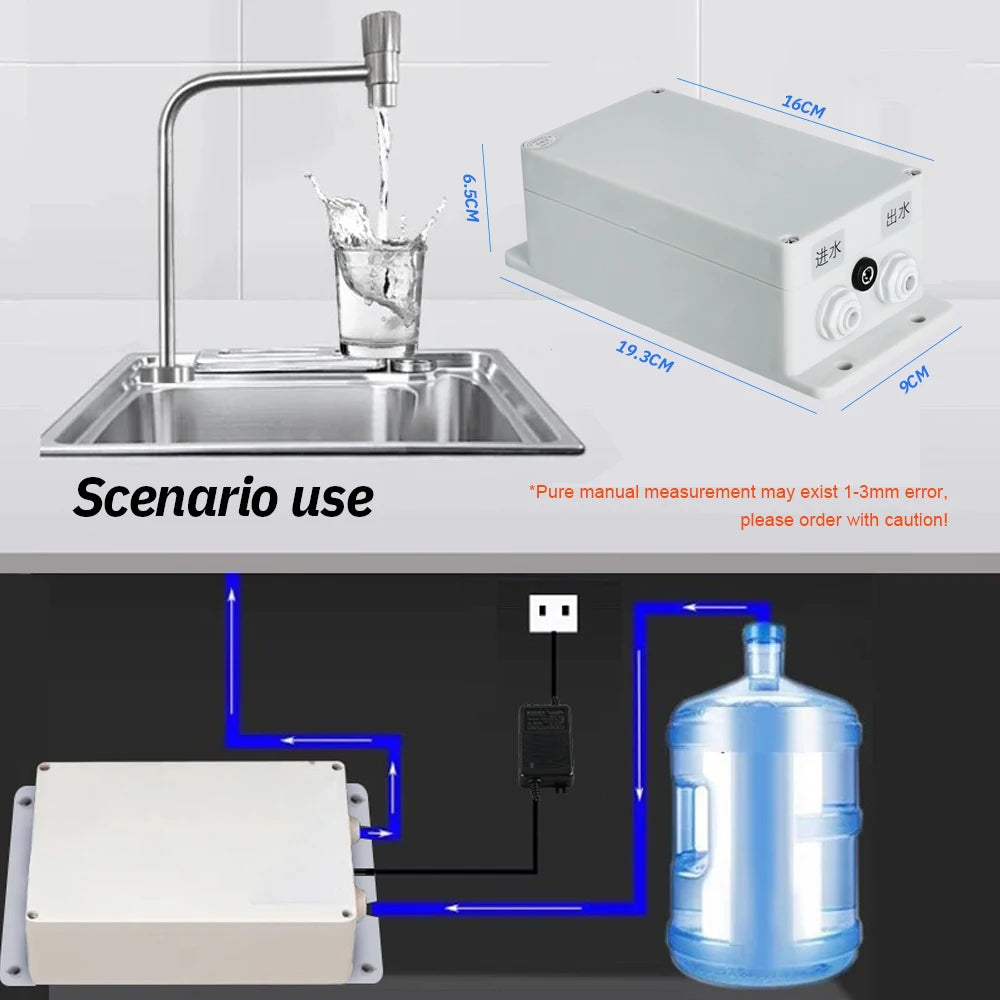 Tungfull 12v Electric Water Pump Faucet Galley Automatic