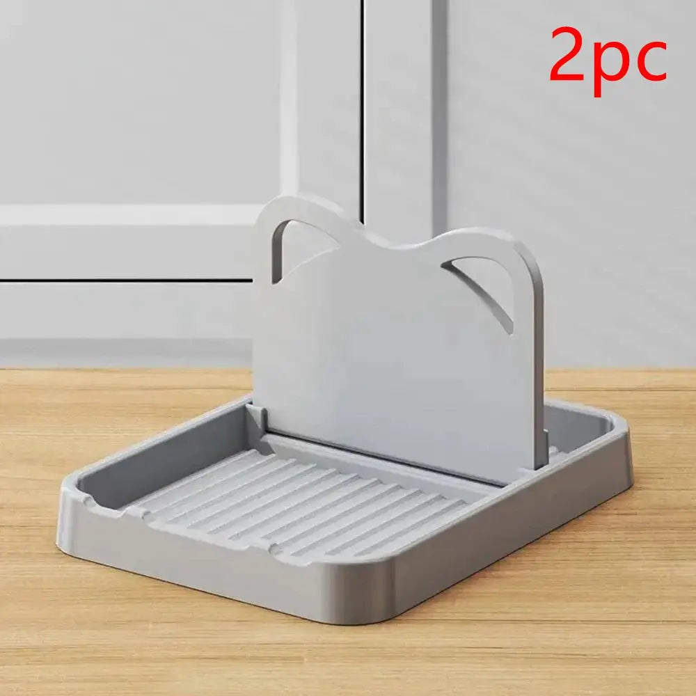 1/2pcs Pan Pot Lid Holder Stand Pan Pot