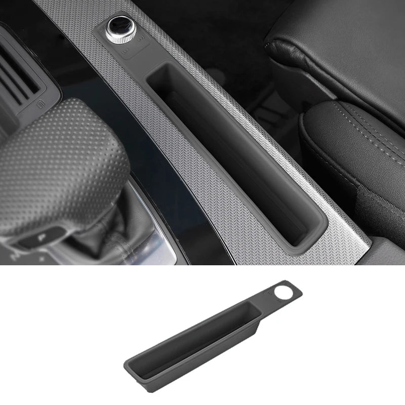 Center Console Side Storage Box Silicone Mat Cover