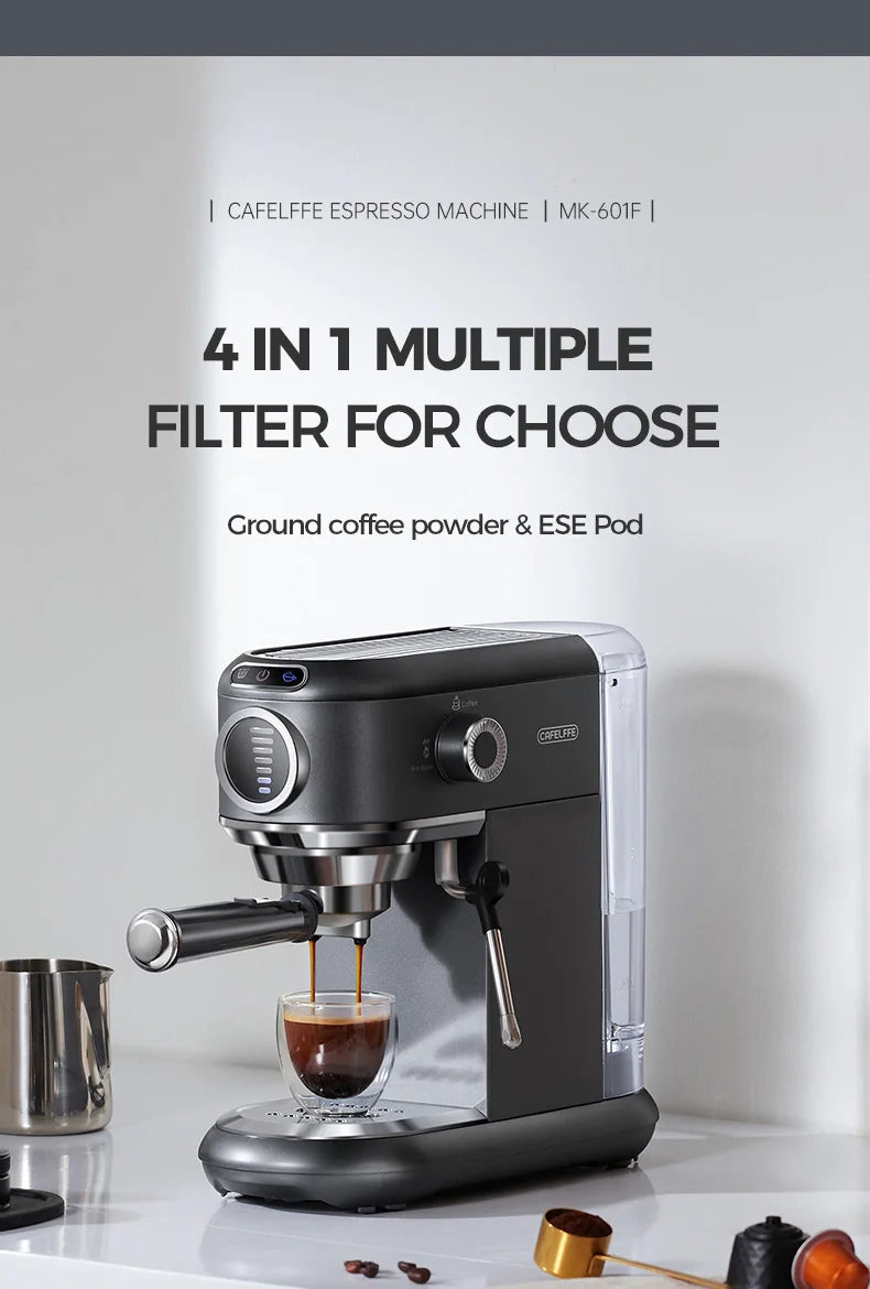Cafelffe 4-In-1 Coffee Maker /Cold Dolce Gusto&Nespresso Capsule